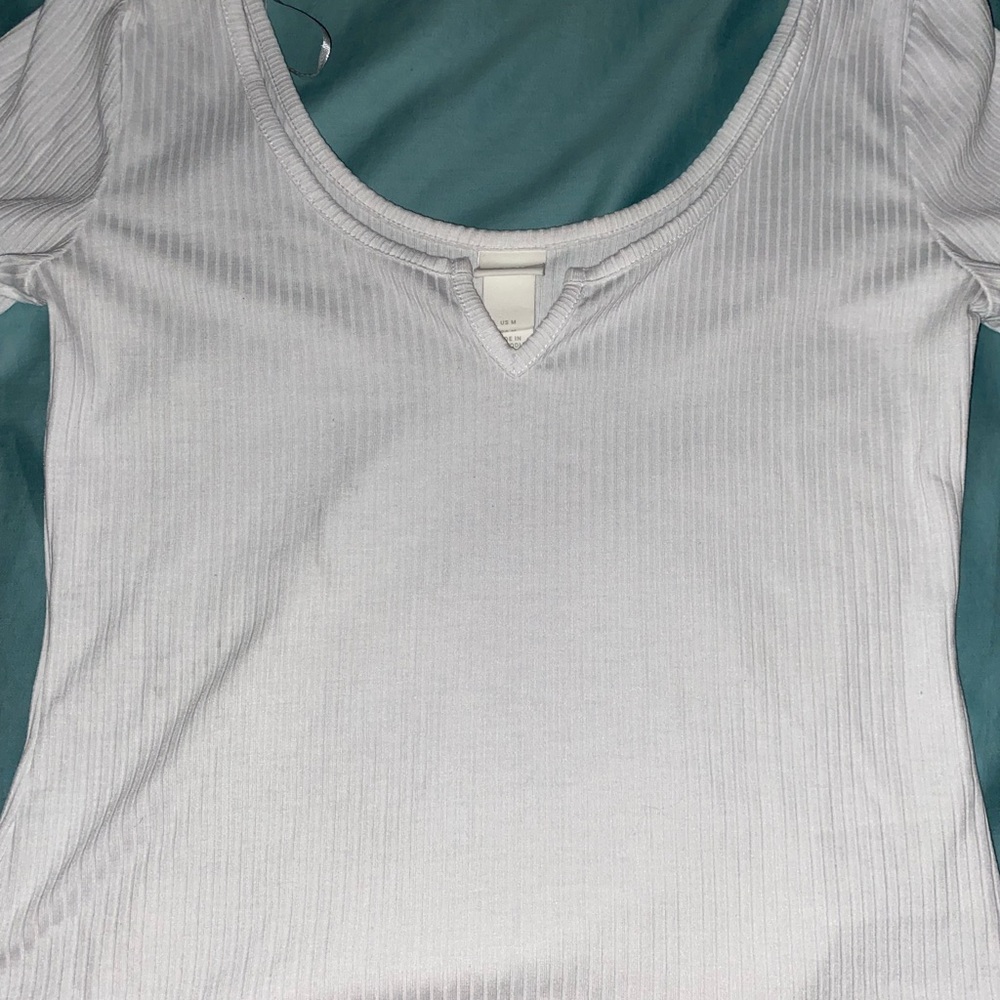 White H&M shirt